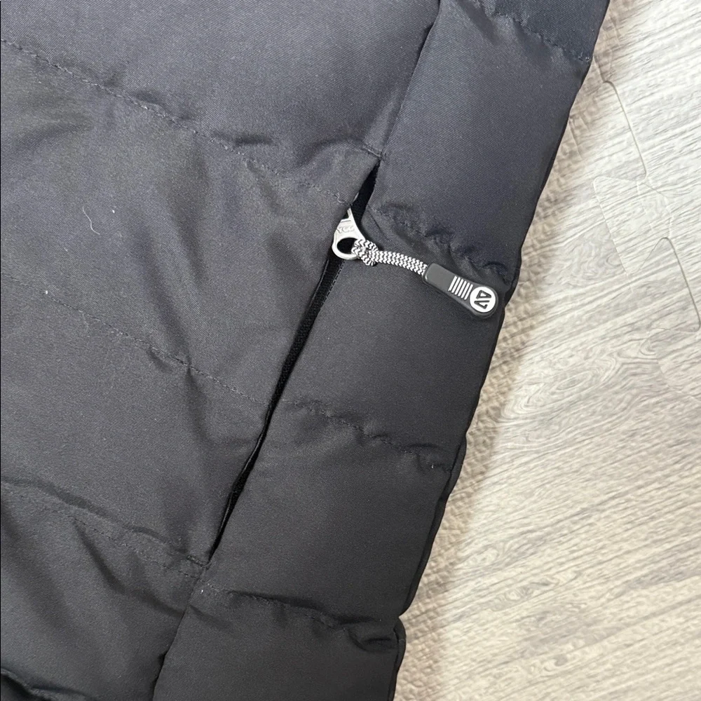 Vetements Pink and Black Long Puffer Jacket Size 10